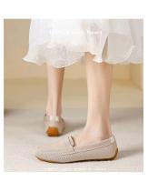 Zapatillas de ballet suaves y cómodas con cuña baja para mujer - details 10