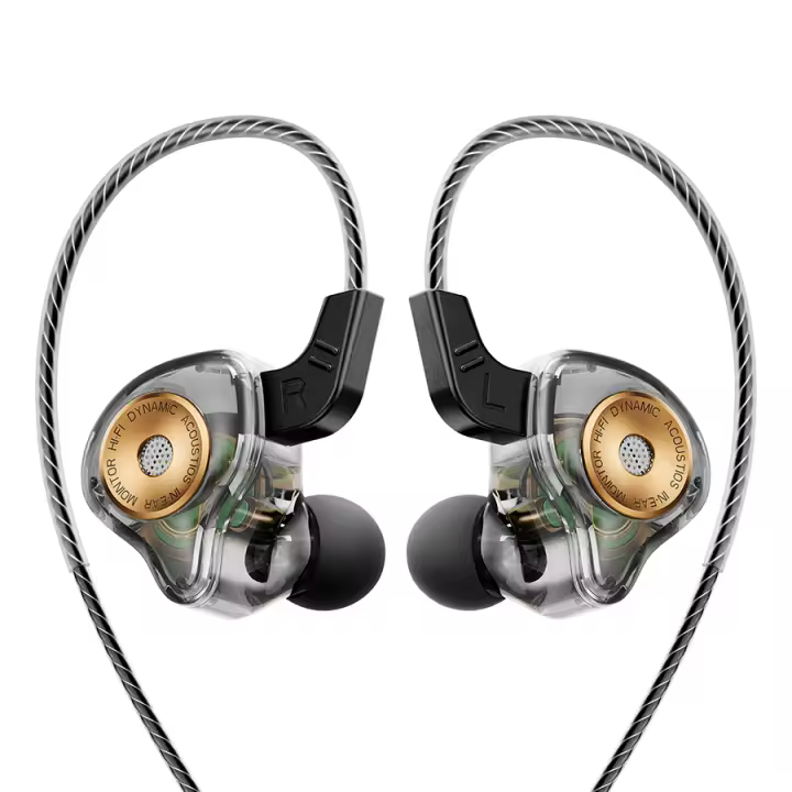 QKZ-auriculares intrauditivos con cable AK6-Ultra, audífonos con micrófono, HIFI sonido dinámico, AUX de 3,5mm, para deportes, juegos y música, para teléfono, tableta y PC - 1