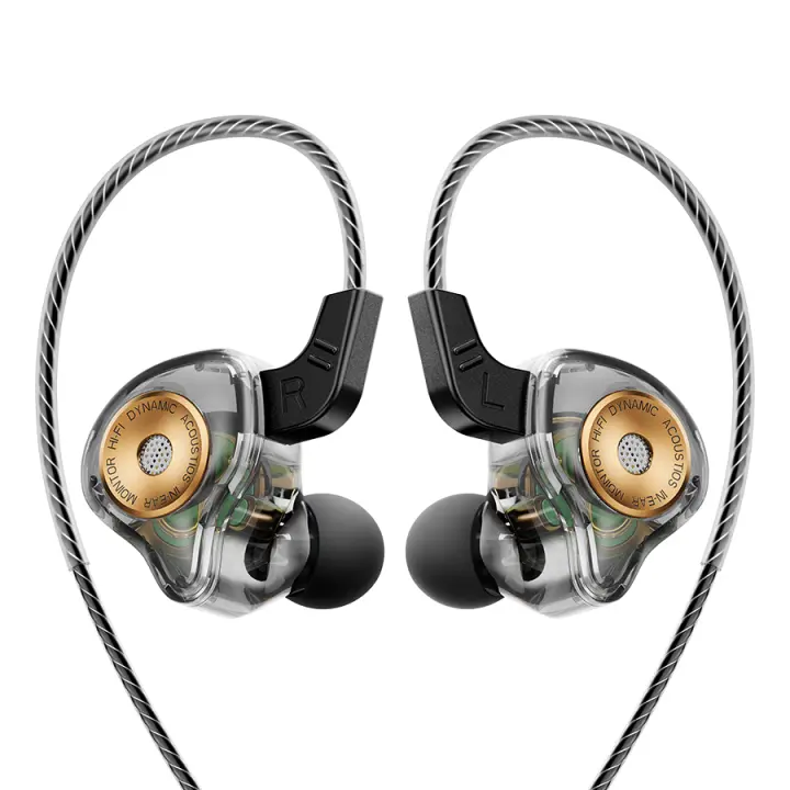QKZ-auriculares intrauditivos con cable AK6-Ultra, audífonos con micrófono, HIFI sonido dinámico, AUX de 3,5mm, para deportes, juegos y música, para teléfono, tableta y PC - 1