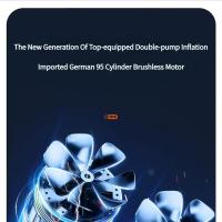 Compresor de Aire para Coche Portátil Inflador de Neumáticos Eléctrico para Motocicleta, Bicicleta, Pelota Motor de Bomba Inflable - details 4