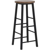Cocina Silla de Comedor Taburete Alto para Salon Cocina Estructura de Metal, - details 5