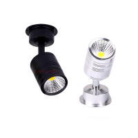 Lámpara de Pared LED Moderna AC90-260V 3W Luz de Cuerpo Ajustable Negro Plata Blanco - details 5