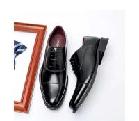 Zapatos de vestir de lujo para hombre, de cuero genuino italiano clásico Oxford de oficina - details 13