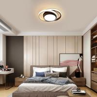 Goeco Lámpara de Techo Moderna Iluminación Nórdica Negra Decorativa de 3000K con Instalación Semi-Sencilla y Lentes LED Eficiencia de Energía - details 3