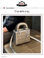 Bolso de Princesa Diana de Lujo con Diamantes Bolso Versátil de Cruza de Alta Gama de Hong Kong - details 10