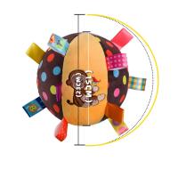 Juguete de Peluche para Perros Bola Interactiva con Campanillas Juguete de Dentadura para Perros y Gatos Juguete Divertido para Cachorros - details 2