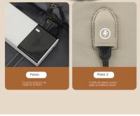 Mochila para niñas de gran capacidad multifuncional, clasificación en seco y húmedo, viaje corto, mochila impermeable de nylon. - details 17