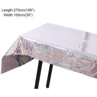 Mantel impermeable desechable, tela Rectangular, decoración para fiesta de cumpleaños y boda, manteles festivos para mesa - details 6