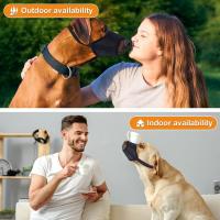 Bozal para perro transpirable y duradero, antiladridos, cómoda máscara bucal para mascotas, cubierta ajustable para la boca del perro para perros pequeños, medianos y grandes - details 4