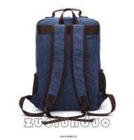 Bolso de Hombro Vintage de Lona PORCHEDDU Gran Capacidad para Hombres Bolsas Escolares para Adolescentes Mochila para Laptop - details 22