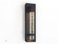 Lámpara LED de pared impermeable para exteriores, moderna y minimalista, de cristal, IP65, para balcón, pasillo, patio - details 1