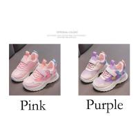 Zapatillas de deporte de marca para niños, zapatillas antideslizantes para correr para niñas, zapatillas deportivas impermeables para exteriores, zapatillas de tenis rosas, zapatos cómodos para caminar - details 3