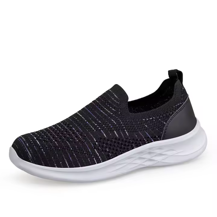 Nuevos zapatos de pareja transpirables de un paso de malla para primavera y otoño, zapatos para caminar para hombre con capucha ligeros y cómodos para exteriores - 1