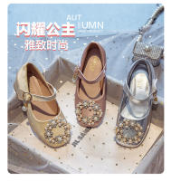 Zapatos de tacón alto para niños, zapatos de princesa para niña pequeña, zapatos de cuero - details 1