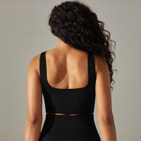 Nessaj-Sujetador deportivo sin costuras para mujer, chaleco de yoga a prueba de golpes, top corto transpirable para correr y gimnasio - details 4