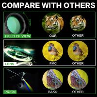 Monocular compacto de mano para adultos y niños, telescopio para ver aves, concierto, mira de enfoque, 30x52 HD - details 2
