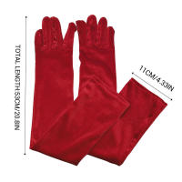 Guantes de novia formales largos estilo brazo codo de los años 20 para vestido de baño de boda - details 3