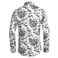 Camisa de Moda de Otoño Impresión Digital Casual Camisa de Negocios de Manga Larga - details 26