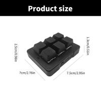 623PRO Wireless  Keypad USB Programmable 6 Keys for Efficient Gaming and Productivity with LED Backlighting - details 5