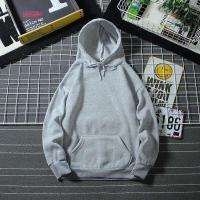 2023 Primavera Otoño Hombres y Mujeres Casual Sudadera con Capucha Color Puro Deportes Sudadera con Capucha Sudadera Top - details 7
