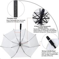 Paraguas de Golf abierto automático, paraguas de palo impermeables a prueba de viento con doble dosel extragrande de gran tamaño - details 153