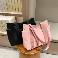 Bolso de Mano de Nylon para Mujer 2025 Bolso Sólido de Color para Ir al Trabajo, Bolso de Ocio Grande Capacidad - details 13