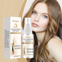 HOEGOA Spray nutre el cabello suave y esponjoso, seda, masaje del cuero cabelludo, aceite esencial hidratante para el cuidado del cabello - details 1