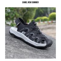 Sandalias de piel de vaca informales de gran tamaño, zapatos de playa de verano para hombres, sandalias deportivas al aire libre, sandalias de montañismo, zapatos creek - details 18