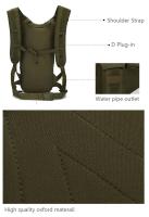 Mochila Táctica de 15L Molle Paquete de Bicicleta para Deportes al Aire Libre - details 5
