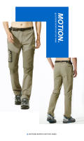 Pantalones de Senderismo Impermeables para Hombres Secado Rápido Desmontables Transpirables - details 8