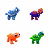 Modelo de tortuga impreso en 3D de plástico, exquisitas articulaciones móviles, modelo de Animal simulado, juguetes para aliviar el estrés de dibujos animados, decoraciones para habitación - details 11