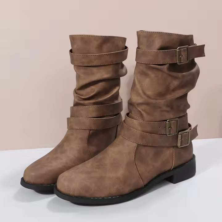Mujer casual pisos martin botas zapatos mujer - 1