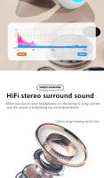 VAORLO-Auriculares Bluetooth de una sola oreja, audífonos TWS con Clip para la oreja, estéreo HIFI, reducción de ruido Dual, impermeables, a prueba de sudor, para música, juegos deportivos - details 9