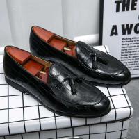 Chaussures Habitillees Hommes borla elegante formal civil boda zapatos de vestir de cuero de moda mocasines de hombre - details 0
