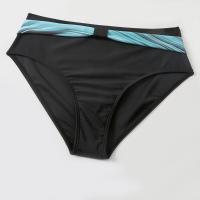 Traje de Baño de Dos Piezas Estilo Vintage Tanga Alto con Impresión Retro Material de Dacron - details 20