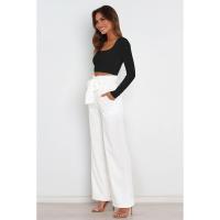 Pantalones de moda de otoño para mujer de cintura alta y estilo casual - details 5