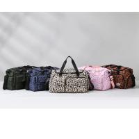 Bolso de Viaje de Ocio de Gran Capacidad con Estampado de Leopardo Bolso de Deportes y Fitness con Múltiples Bolsillos y Compartimento para Zapatos - details 1