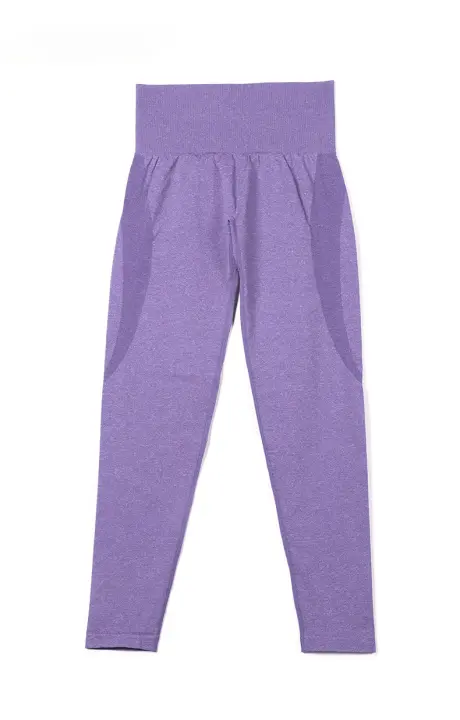 Leggings de contorno sin costuras moteado para mujer, mallas suaves de entrenamiento, trajes de Fitness, pantalones de Yoga, ropa de gimnasio de cintura alta, nuevo - 1