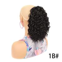 Extensión de cola de caballo rizada y ondulada profunda ombré, rizos Afro, cola de caballo con cordón, peluca con Clip, postizo de cola de caballo esponjoso para uso diario - details 13