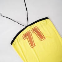 Conjunto de falda con volantes y top tubo sin mangas con cordón ajustable para mujer, novedad de verano F010 - details 22