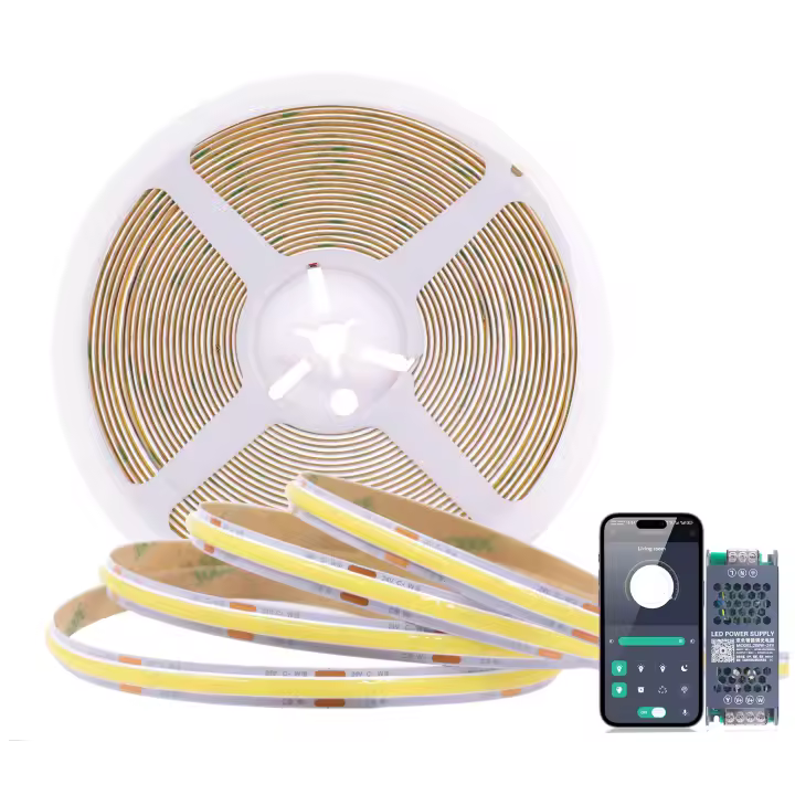 GAHADA Tira LED de Alta Densidad Suministro de Potencia Regulable con Bluetooth 576LEDs/m - 1