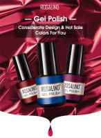ROSALIND-esmalte en Gel para uñas, barniz semipermanente para manicura artística, Base y capa superior, con purpurina, 7ML - details 0
