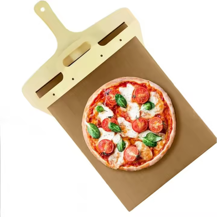 Tabla de almacenamiento para hornear, herramienta deslizante para pelar pizza - 1