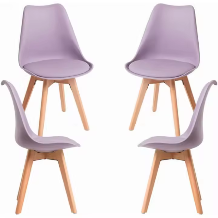 Pack Sillas Comedor - Pack 4 Sillas Synk Basic - Aguamarina - 1