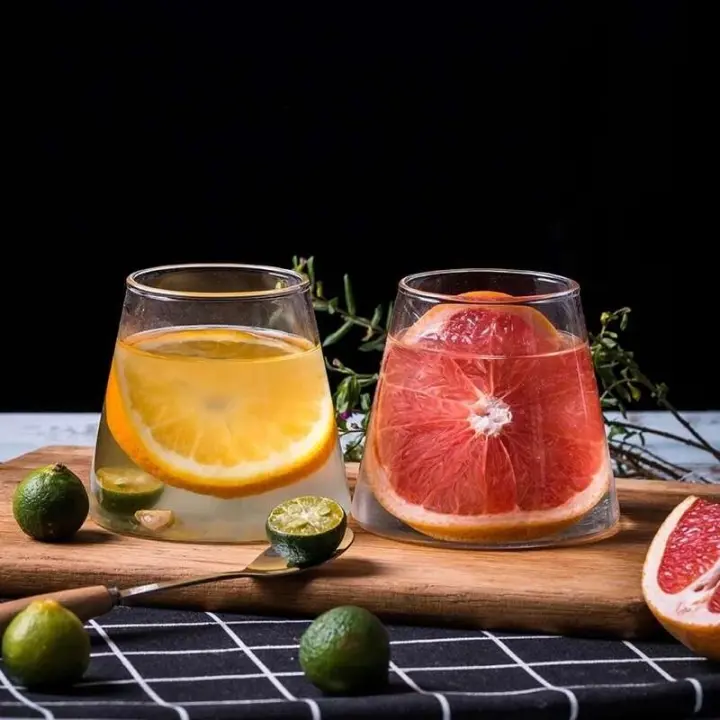 Taza de café con forma de montaña, agua, jugo japonés, té, vino, taza para beber, canecas de cristal para whisky - 1