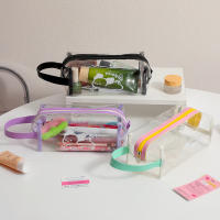 Bolsa De Cosméticos PVC Transparente Grande Organizador De Maquillaje Para Mujeres Estuche Para Lápices Y Bolígrafos Para Estudiantes - details 5