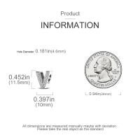 LAZA-abalorio de plata de ley 925 con 26 letras del alfabeto, abalorio de A-Z con nombre, compatible con Pulsera Original, collar, colgante, regalo de joyería - details 130