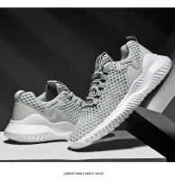 Zapatillas de correr de verano para hombre, zapatillas ligeras y transpirables de malla de aire para hombre, calzado para correr al aire libre, caminar, entrenamiento atlético - details 22