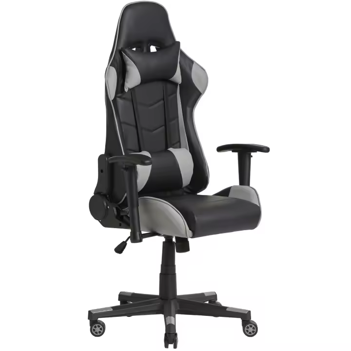 Silla de oficina ergonómica para juegos con altura regulable - 1