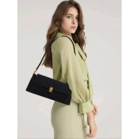 Premium sense 2024 franela bandolera de un solo hombro axila bolso Baguette de moda para mujer mochila de lujo de alta gama - details 5